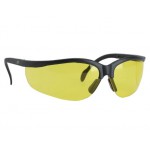 Очки стрелковые Walker`s Sport Glasses, защитные, чёрные, линза жёлтая арт.: GWP-YLSG